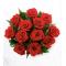FE81 Valentin's Day Red - 1 dozen roses (no vase). 