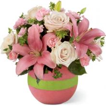 D8-4909 The FTD® Little Miss Pink Bouquet
