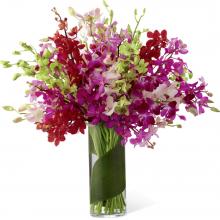 LX75 Luminous Luxury Orchid Bouquet 