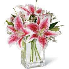 S22-4298 The FTD® Pink Lily Bouquet