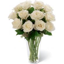 S3-4308 The FTD® White Rose Bouquet
