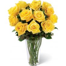 S38-4307 The FTD® Yellow Rose Bouquet