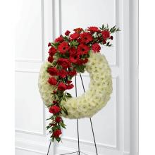 S44-4542 The FTD® Graceful Tribute Wreath