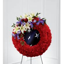 S45-4546 The FTD® To Honor One's Country Wreath
