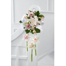 W18-4667 The FTD® Perfect Entrance Pew Arrangement