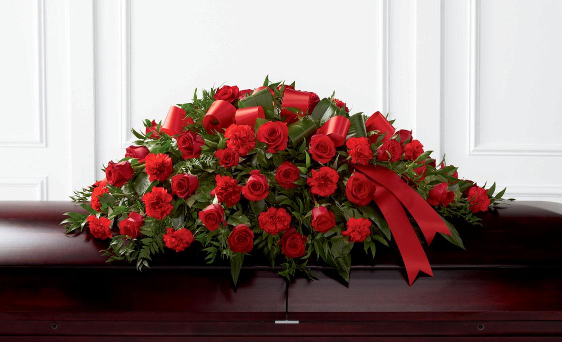 S12-4465 The FTD® Dearly Departed Casket Spray