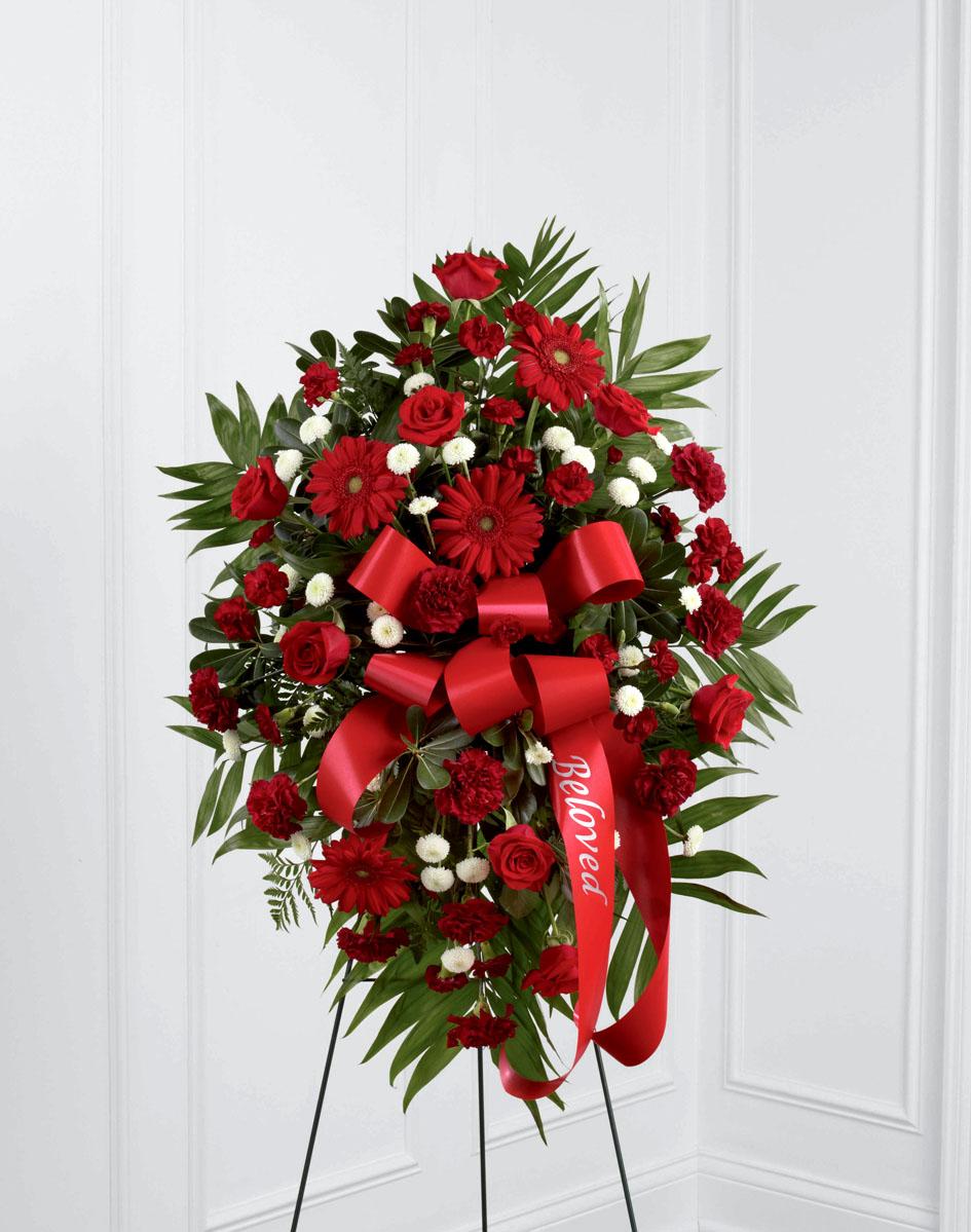 S14-4467 The FTD® Treasured Memories Standing Spray