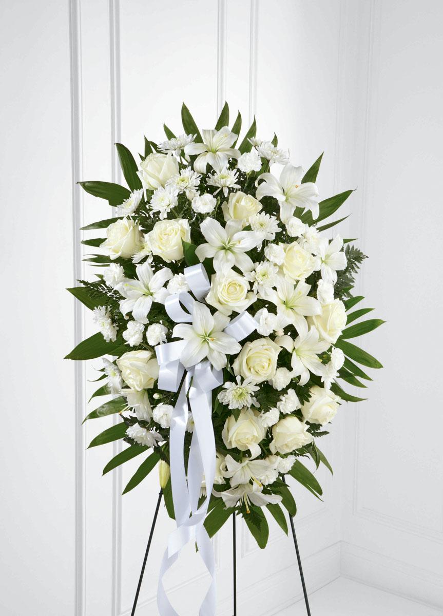 S6-4447 The FTD® Exquisite Tribute Standing Spray